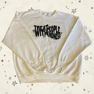 Harry Styles glitter TPWK crewneck 🪩